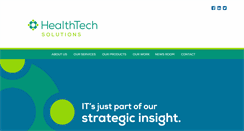 Desktop Screenshot of healthtechsolutions.com